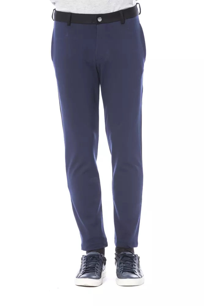 Pièce de créateur Verri bleue en viscose