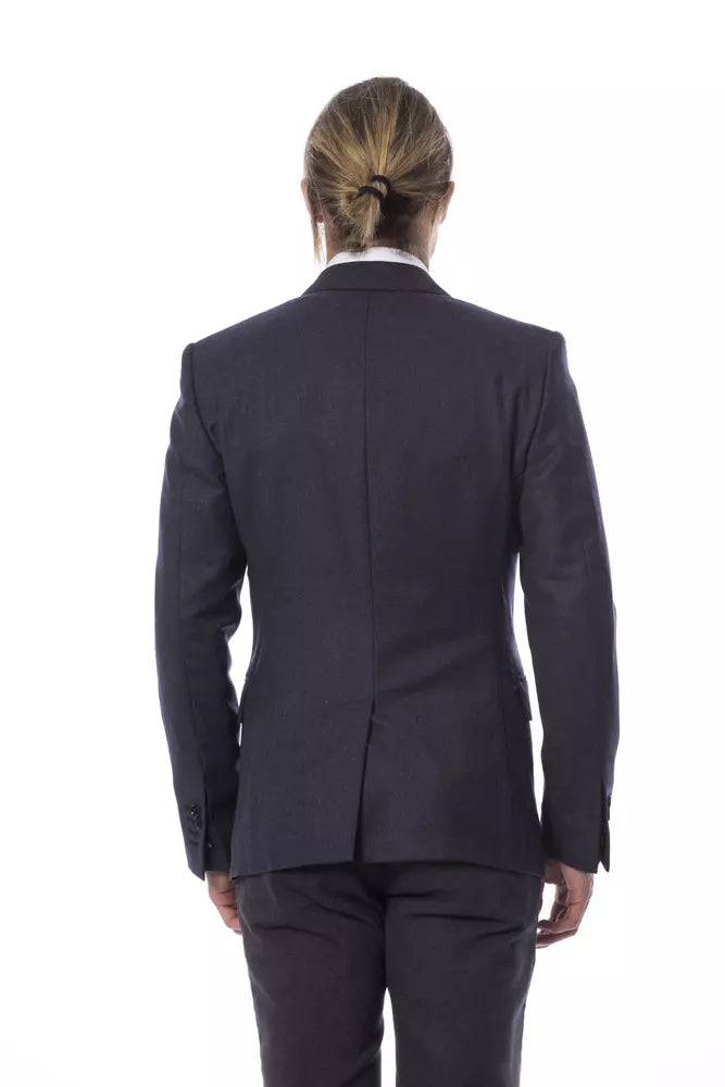 Blazer Verri bleu en laine