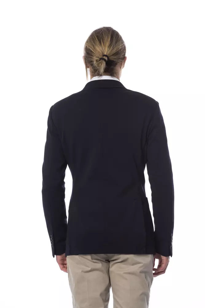 Blazer Verri bleu en viscose