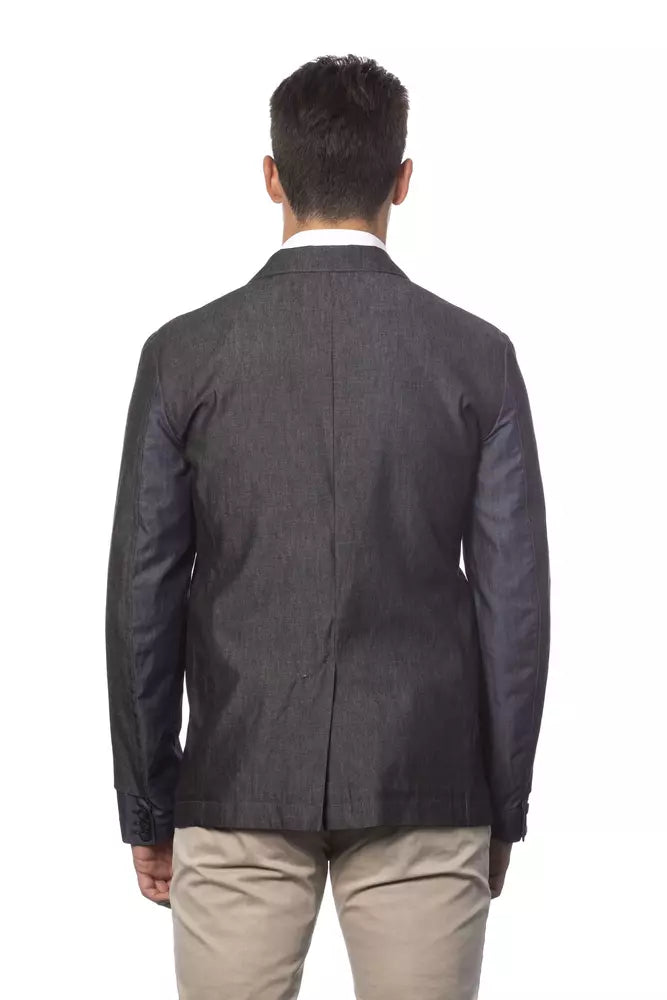 Blazer Verri gris en coton