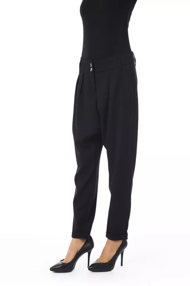 Pièce de créateur BYBLOS noire en polyester