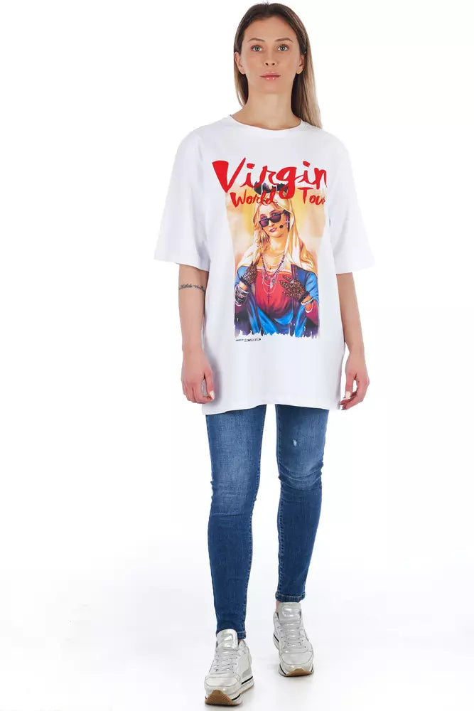 Chemise Frankie Morello blanche en coton