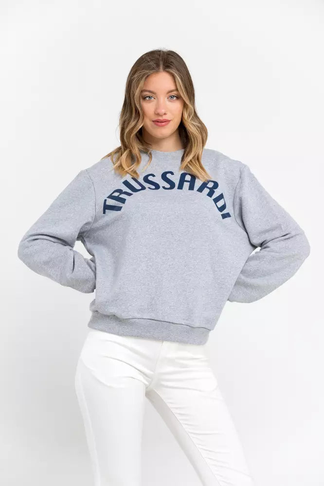 Pièce de créateur Trussardi grise en coton