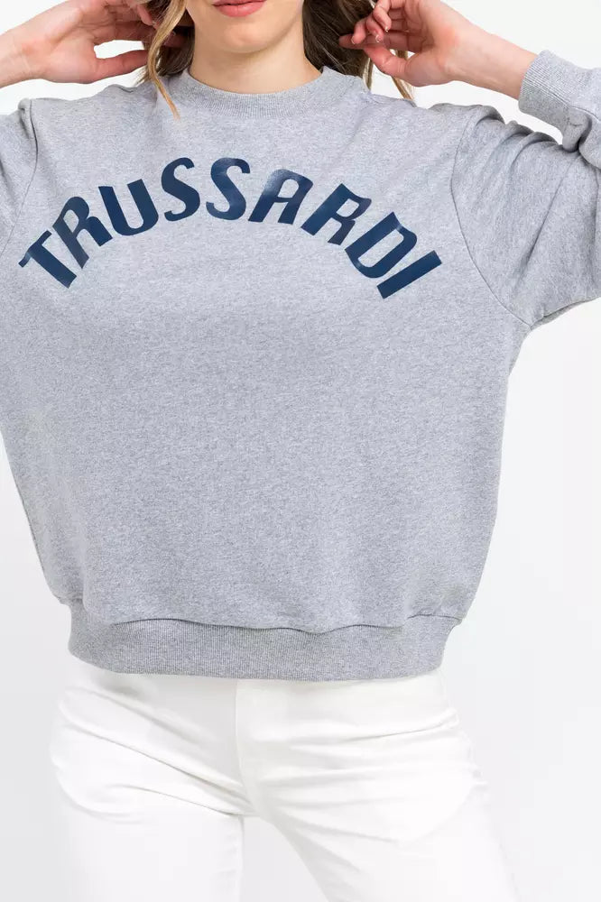 Pièce de créateur Trussardi grise en coton