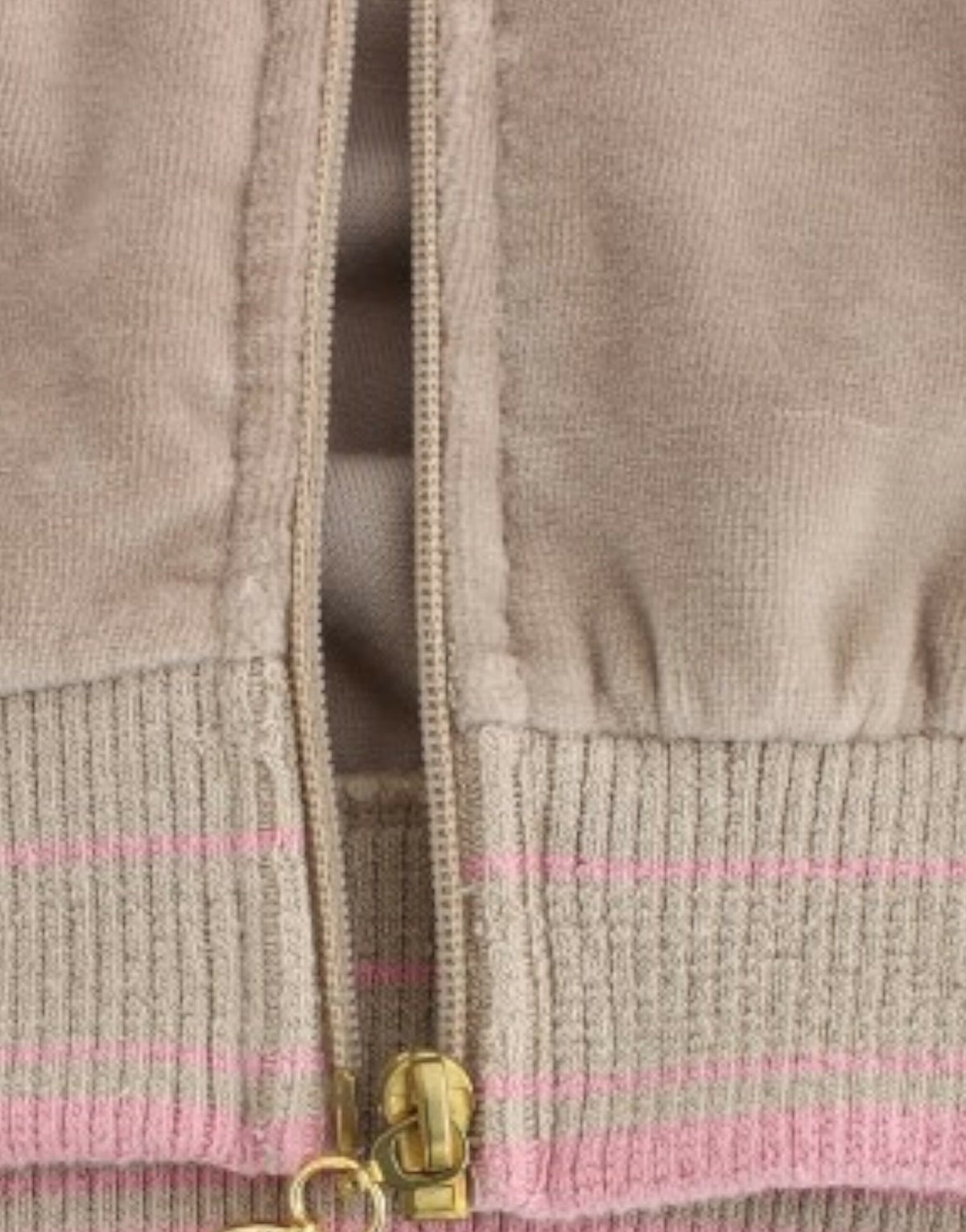 Pull en maille Cavalli beige en velours