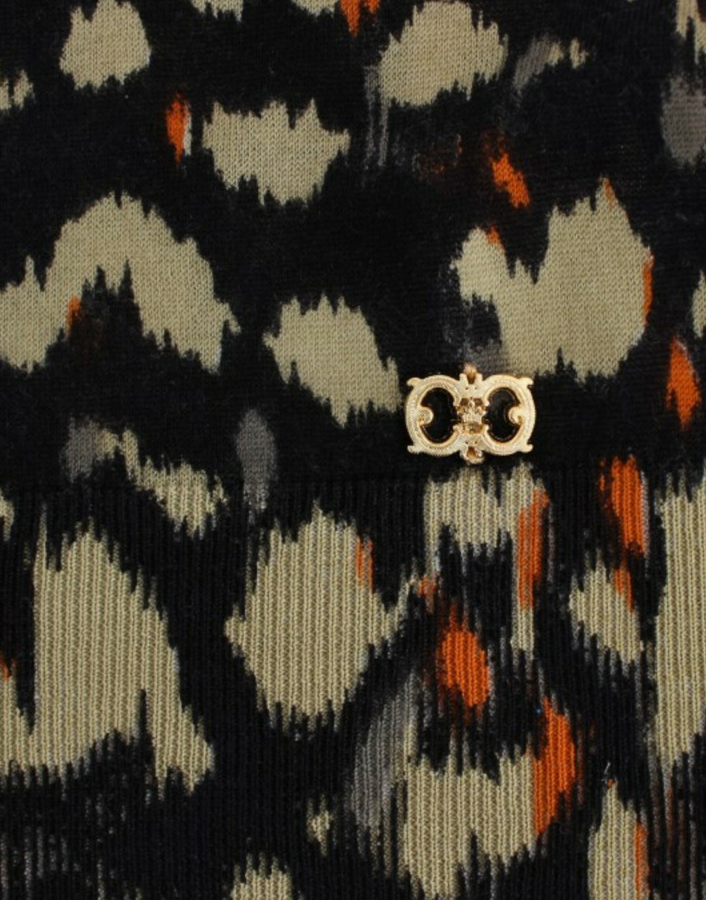 Pièce de créateur Cavalli multicolore en laine