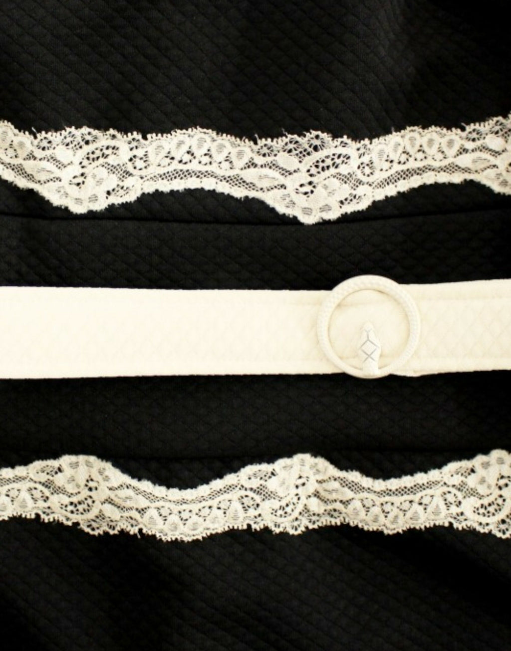 Robe fourreau Cavalli noire en dentelle