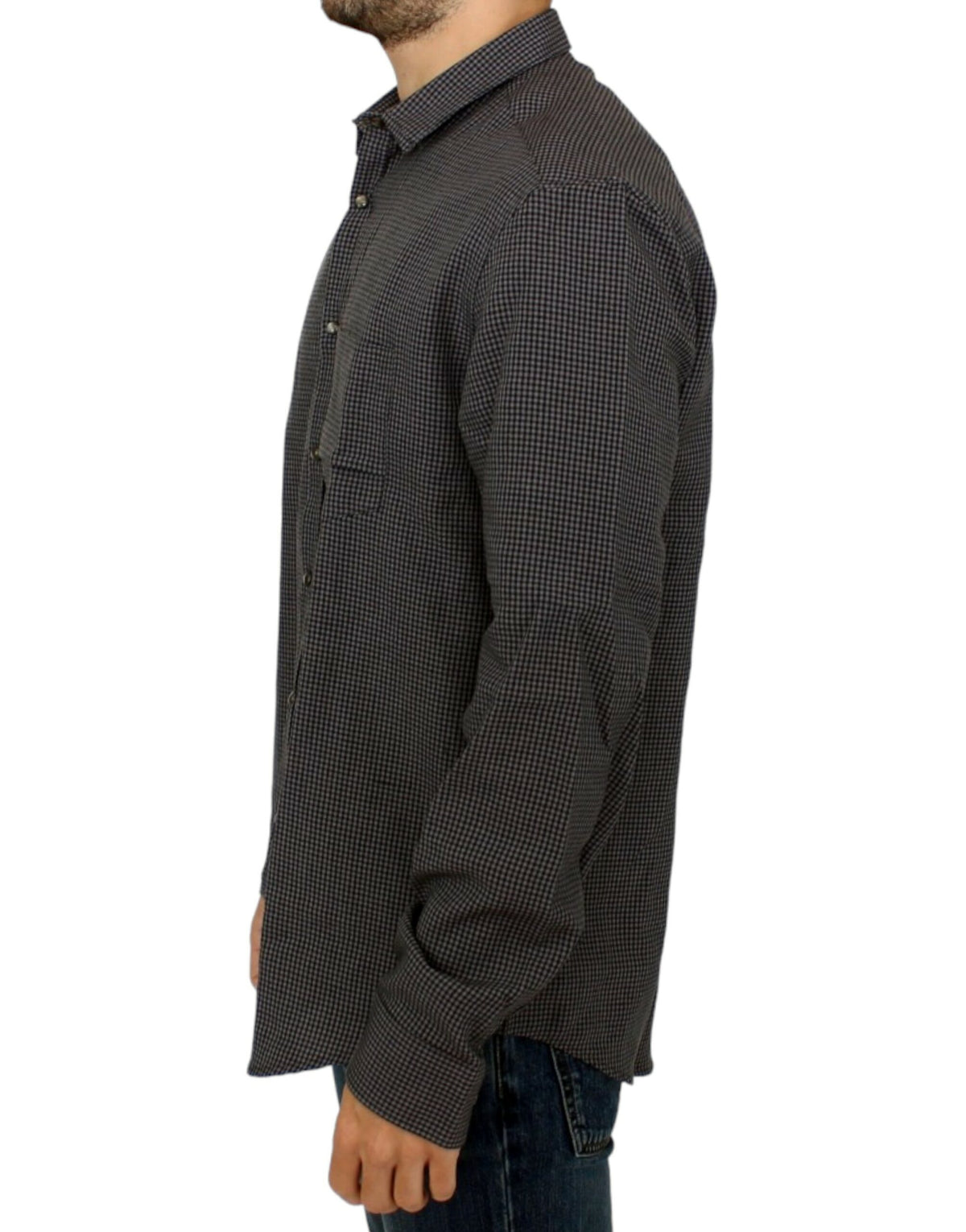 Chemise Costume National grise en lin (casual chic)