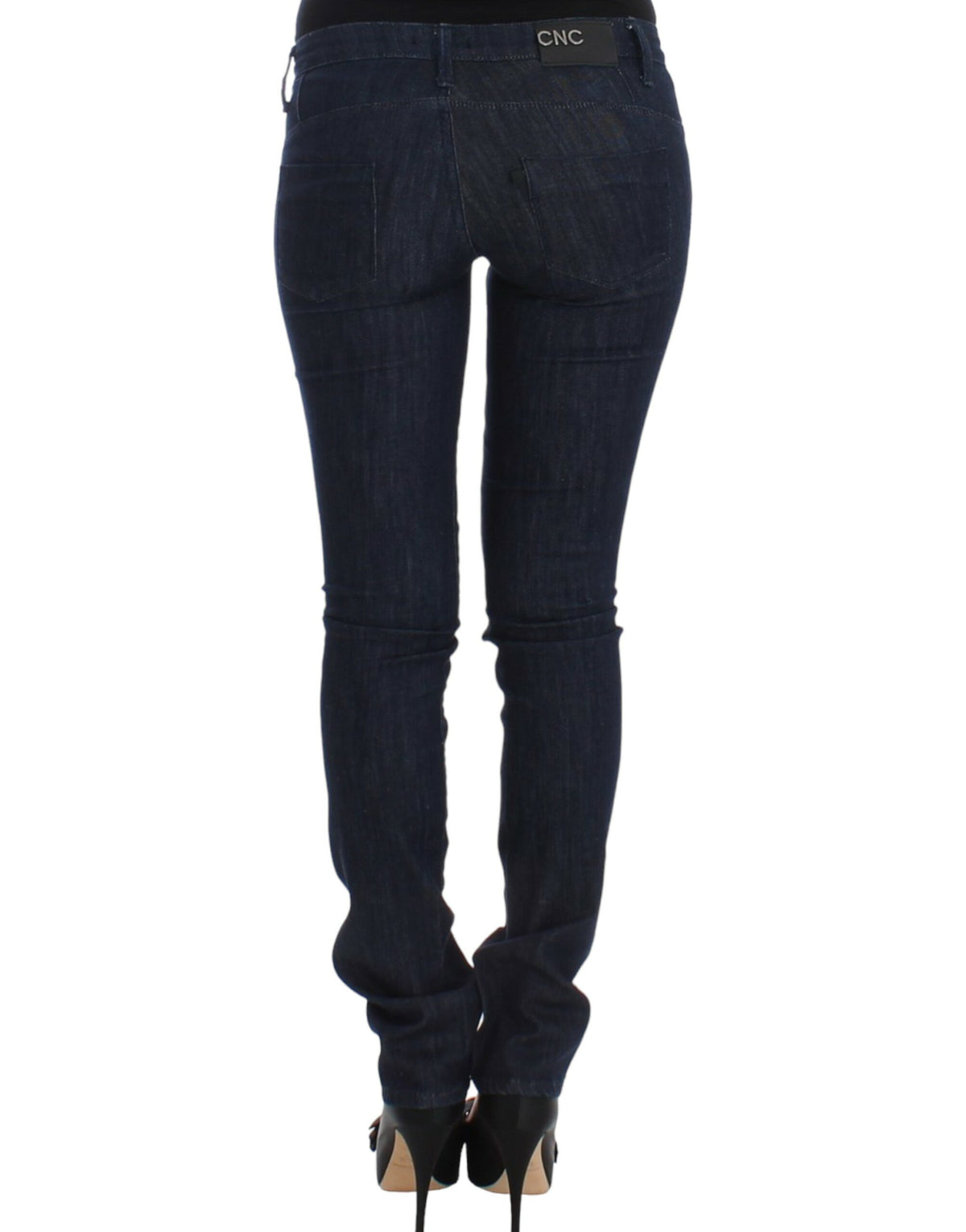 Jean Costume National bleu (skinny)