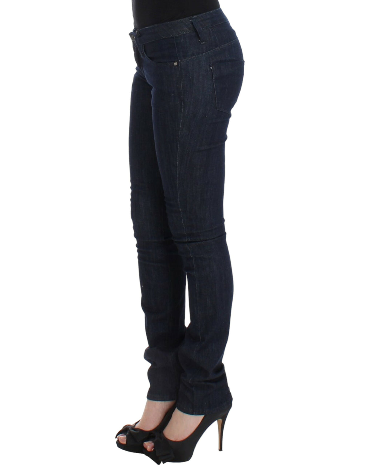 Jean Costume National bleu (skinny)