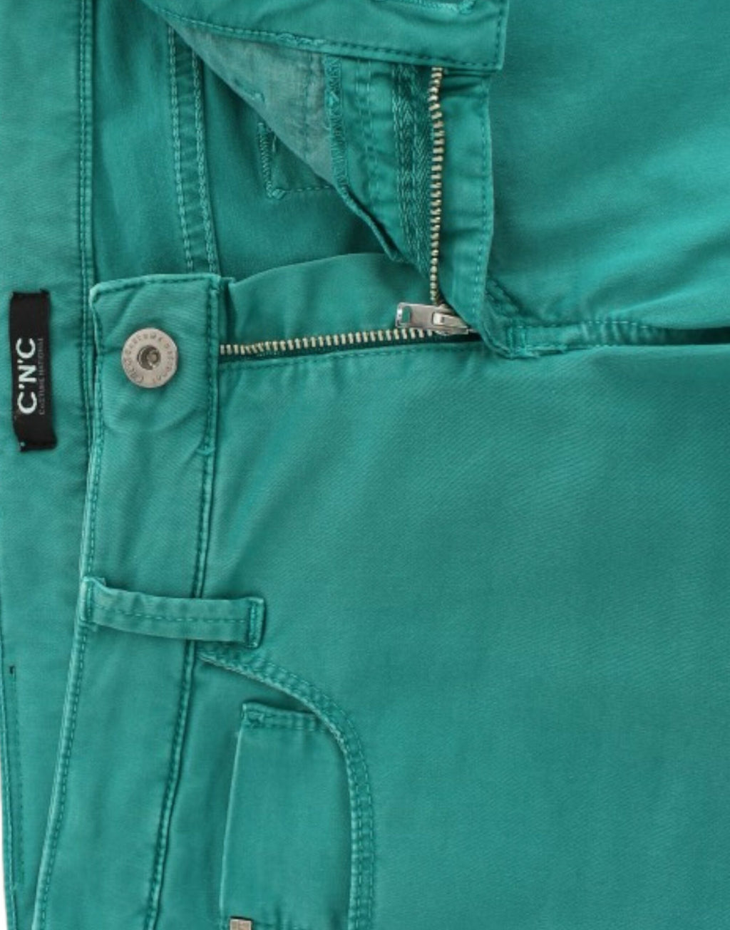 Jean Costume National vert (droit)