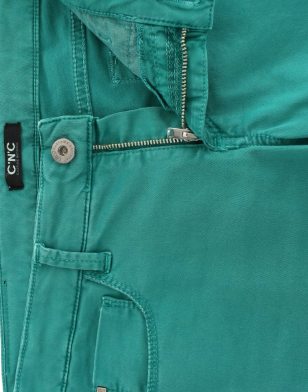 Jean Costume National vert (droit)