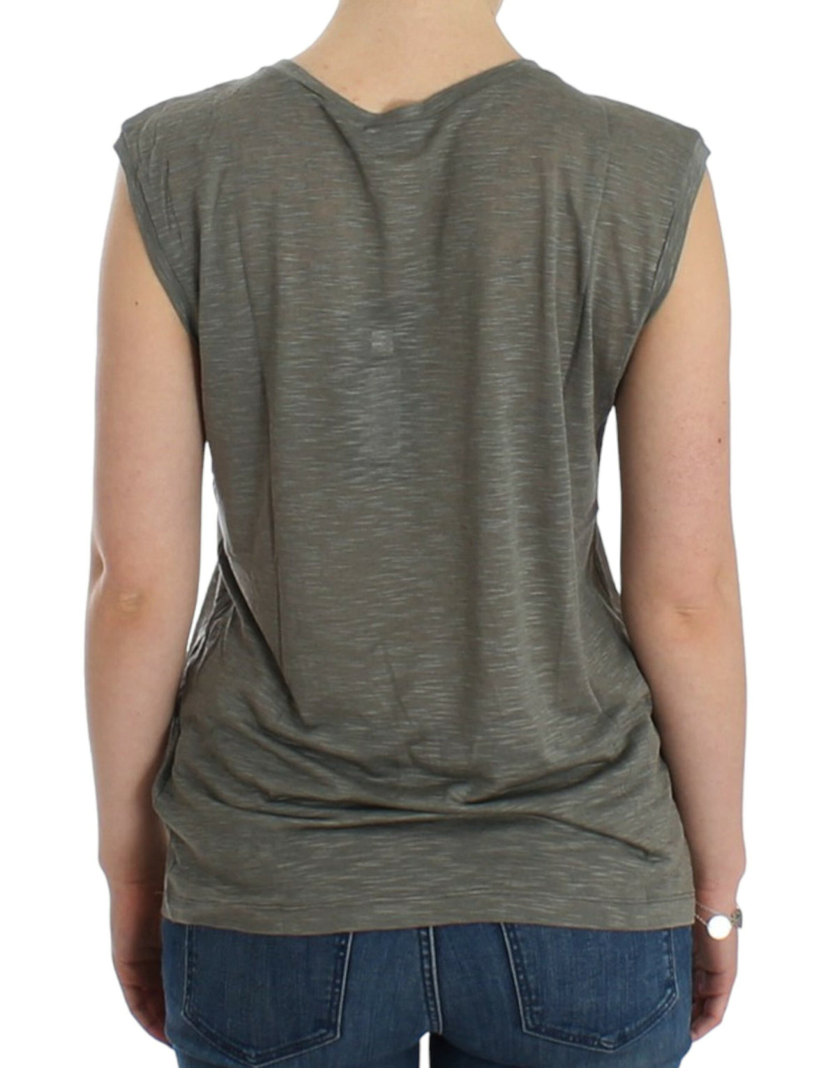 Chemise Costume National grise (sans manches)
