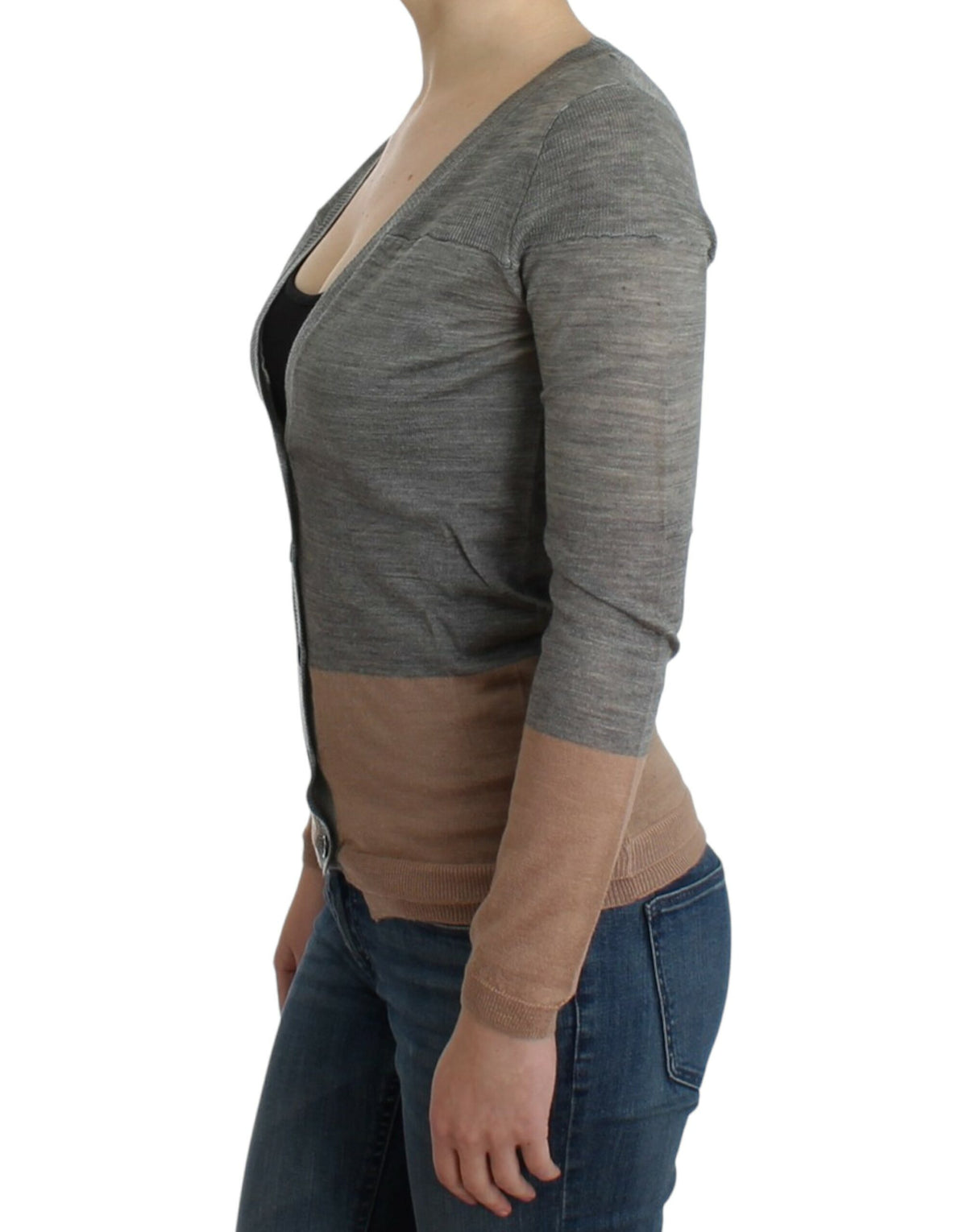 Gilet cardigan Costume National gris