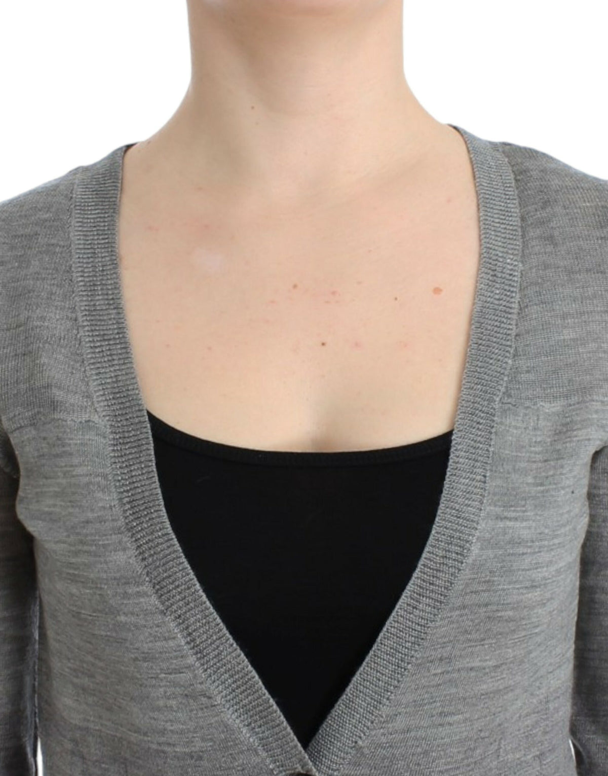 Gilet cardigan Costume National gris