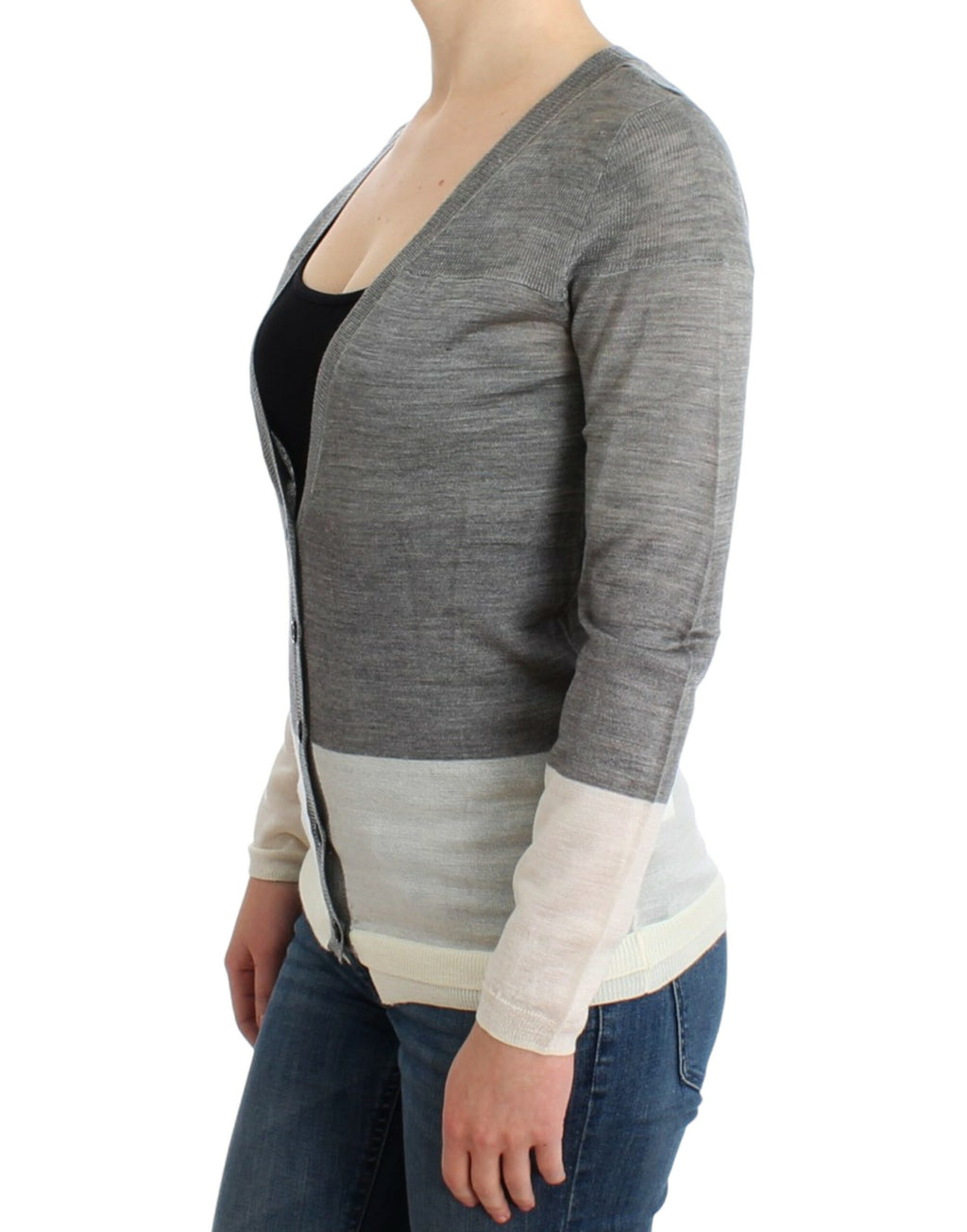 Gilet cardigan Costume National gris