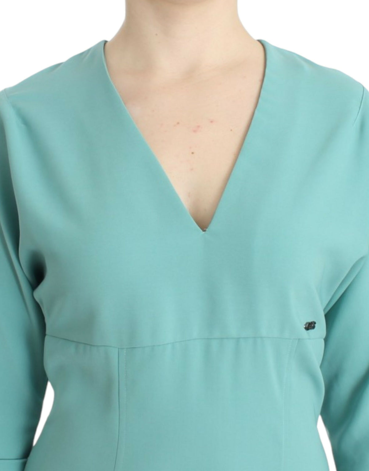 Robe fourreau Costume National verte