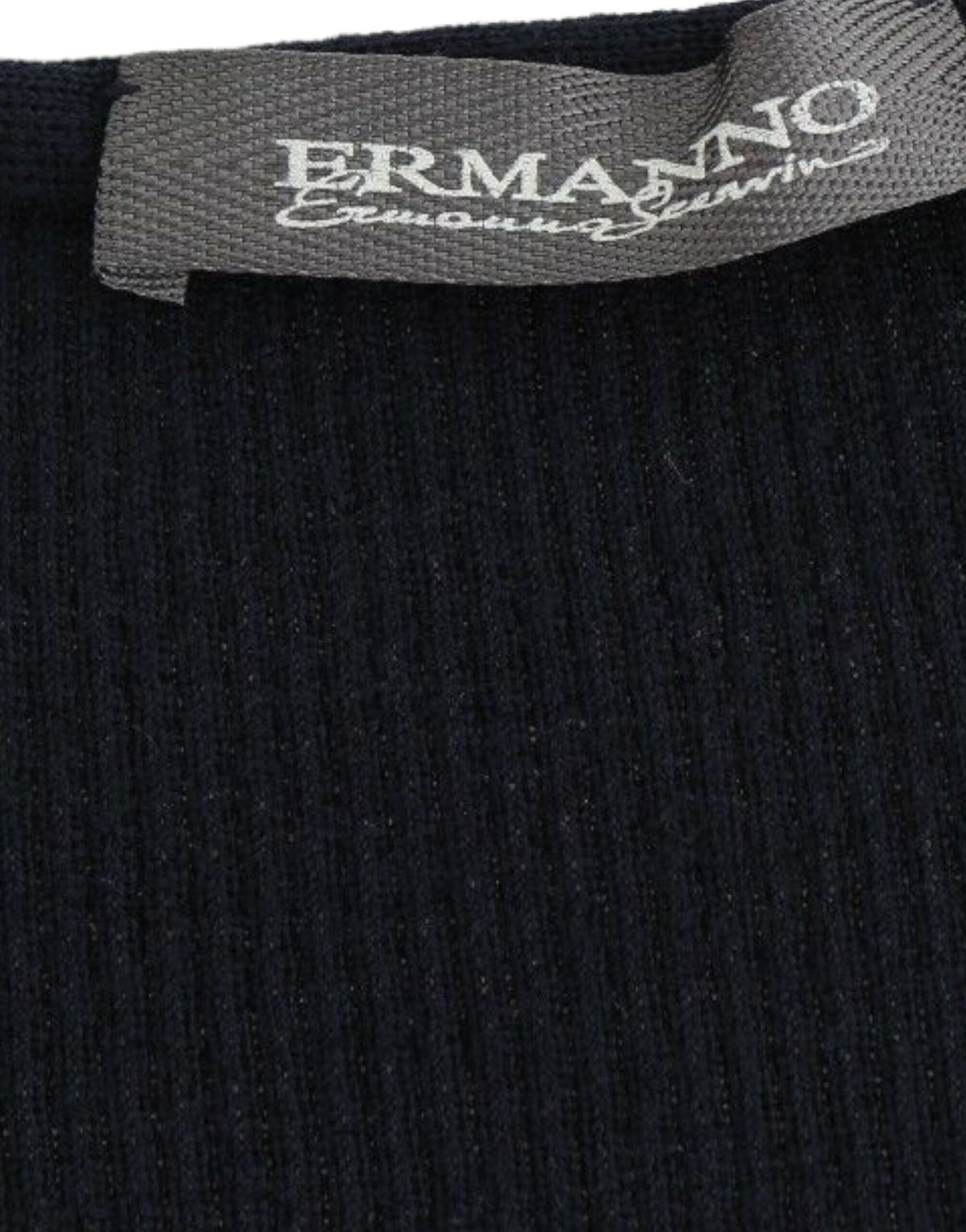 Pull en maille Ermanno Scervino bleu en laine (stretch)