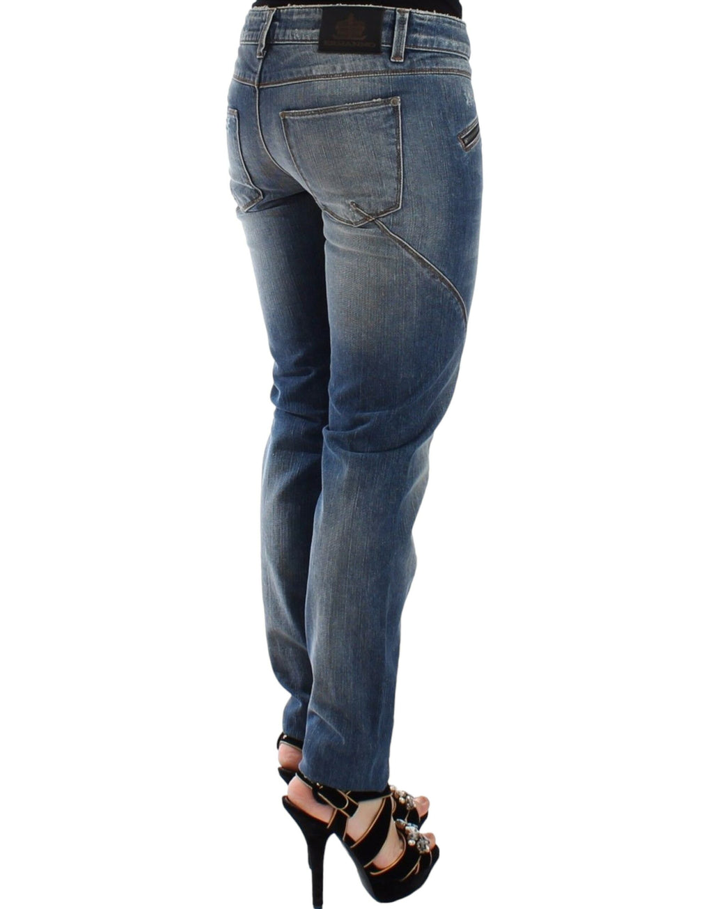 Jean Ermanno Scervino bleu en denim (droit, stretch)