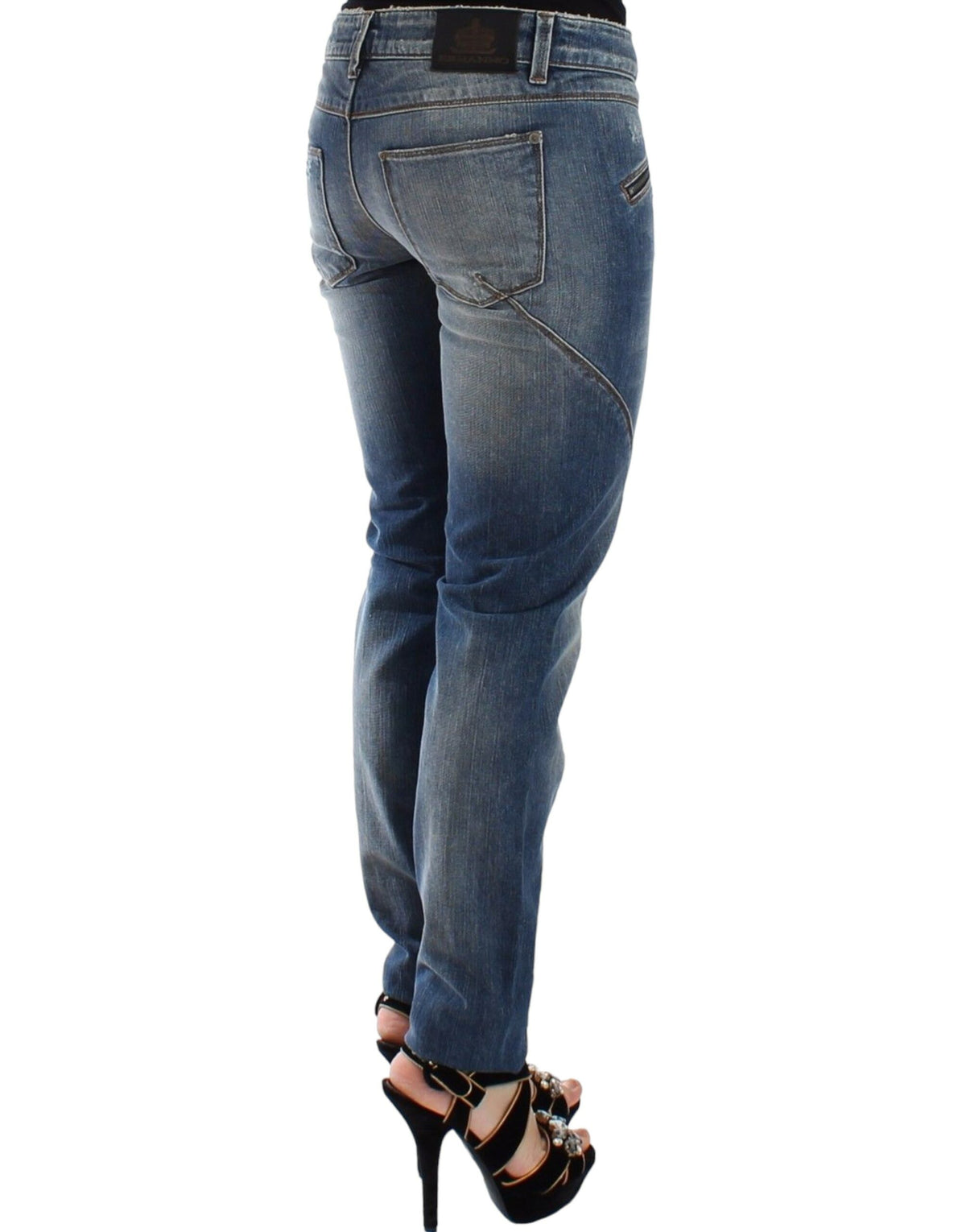 Jean Ermanno Scervino bleu en denim (droit, stretch)
