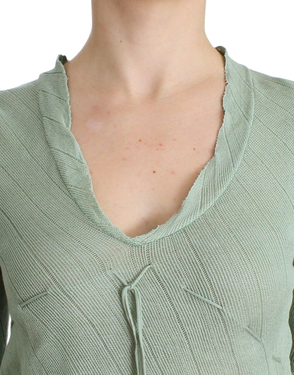 Pull en maille Ermanno Scervino vert