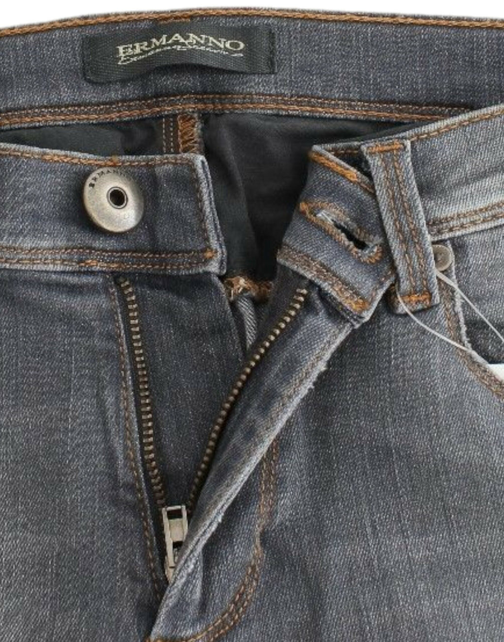 Jean Ermanno Scervino gris en denim (skinny, stretch)