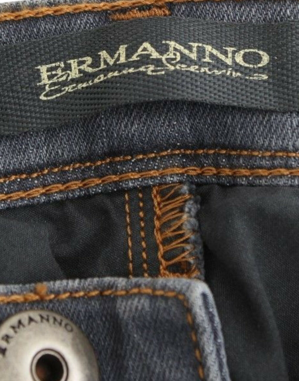 Jean Ermanno Scervino gris en denim (skinny, stretch)