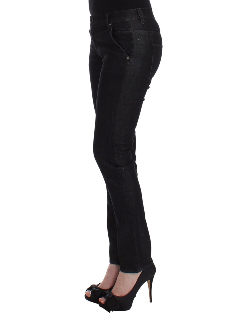 Jean Ermanno Scervino noir en denim (skinny, stretch)