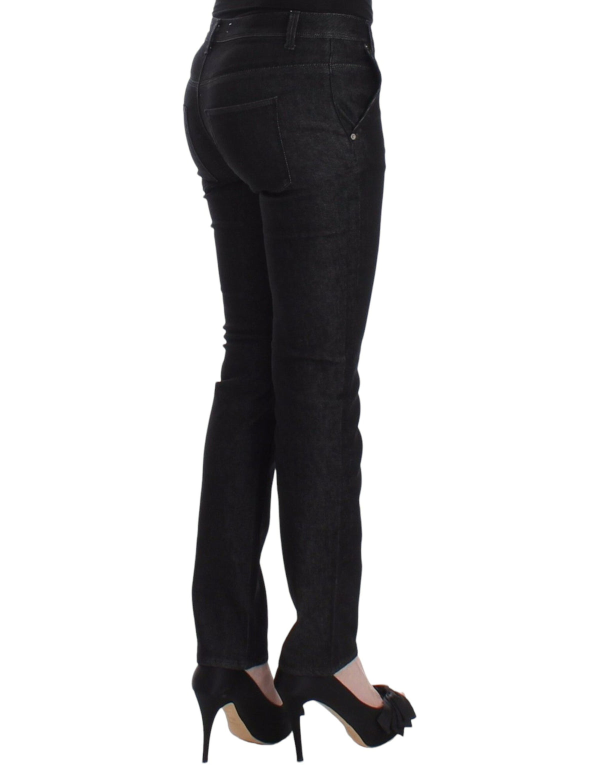 Jean Ermanno Scervino noir en denim (skinny, stretch)