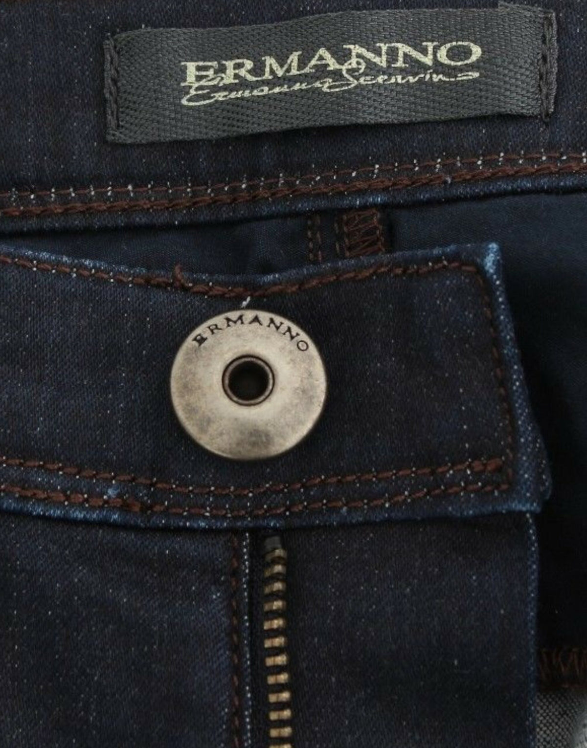 Jean Ermanno Scervino bleu en denim (skinny, stretch)