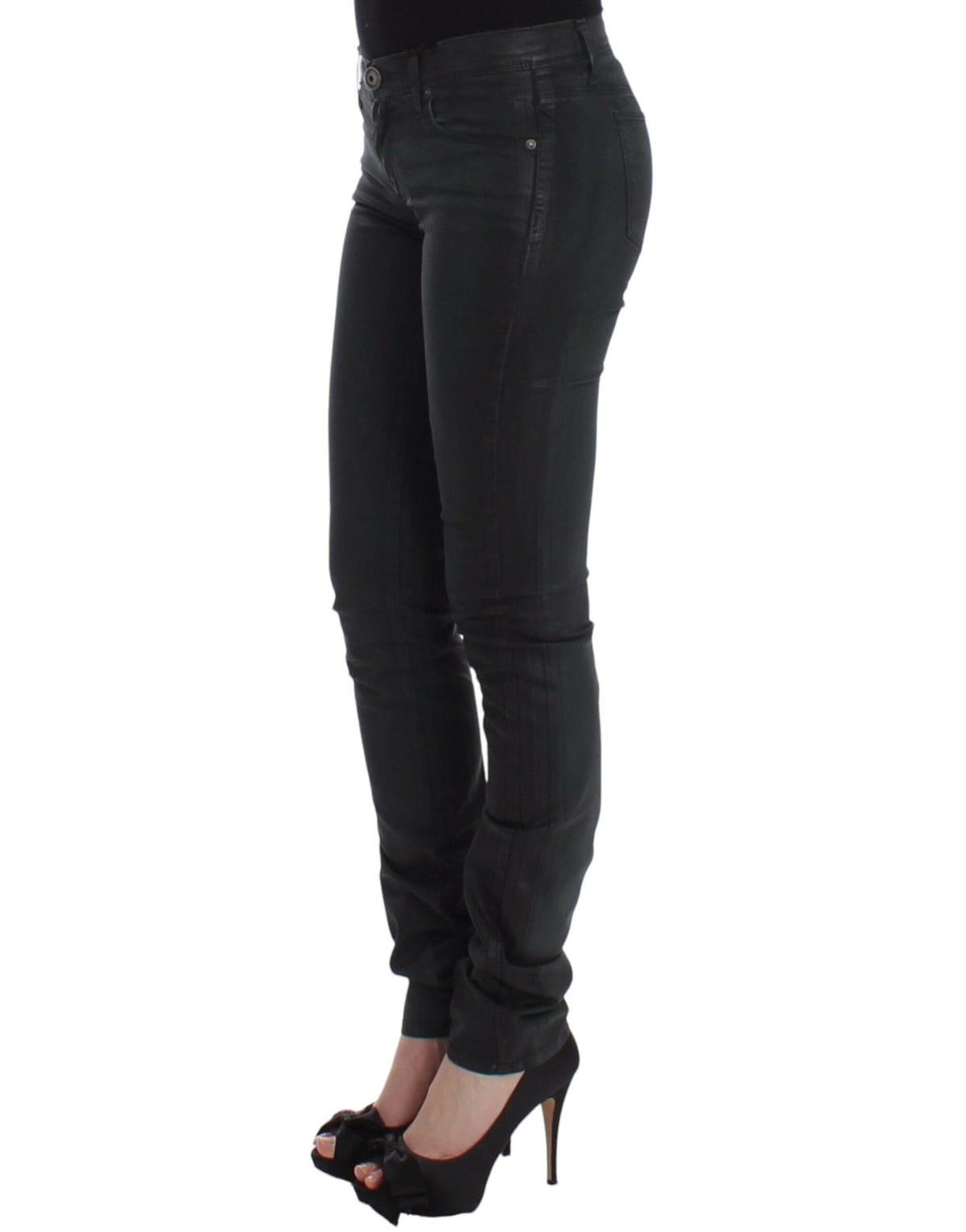 Jean Ermanno Scervino vert en denim (droit, stretch)