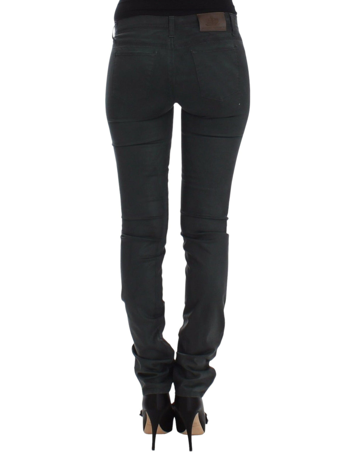 Jean Ermanno Scervino vert en denim (droit, stretch)