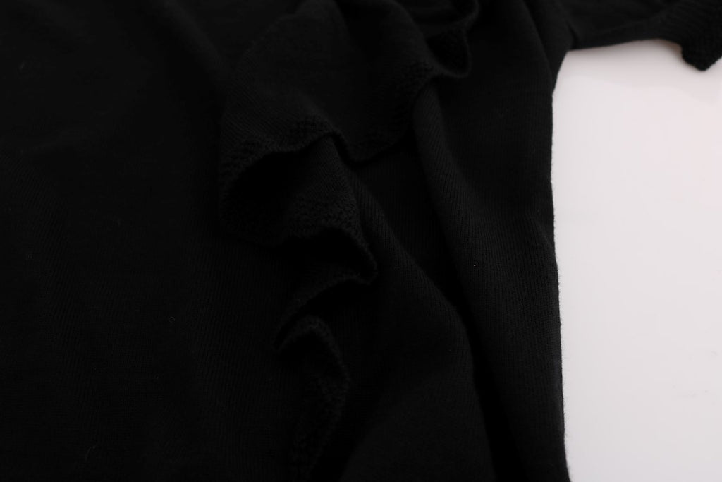 Chemise MARGHI LO' noire en laine