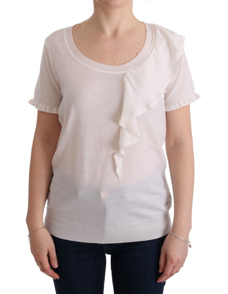 Chemise MARGHI LO' blanche en laine