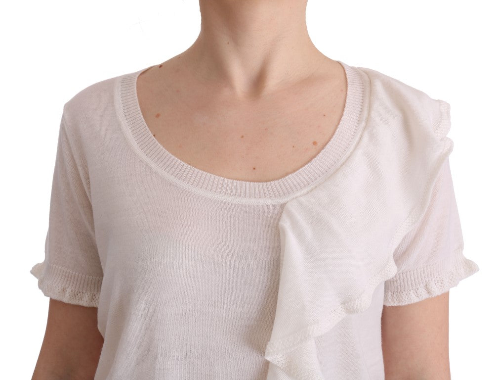 Chemise MARGHI LO' blanche en laine