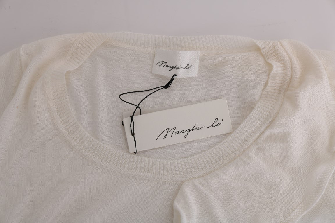 Chemise MARGHI LO' blanche en laine