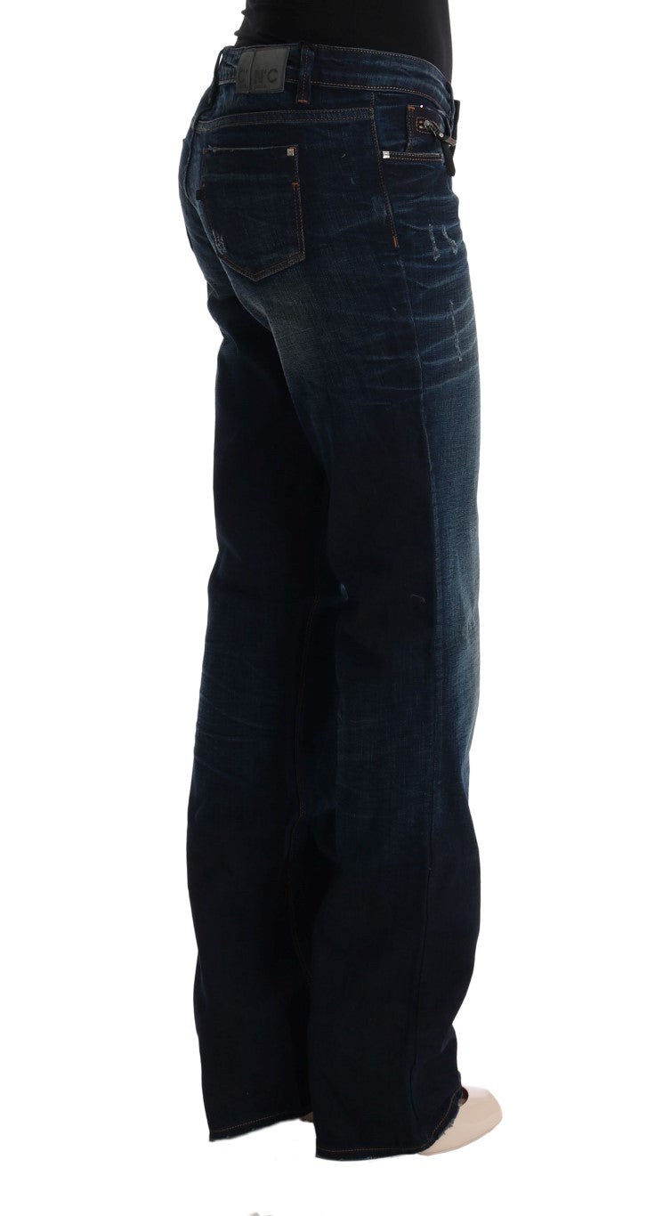 Jean Costume National bleu en coton