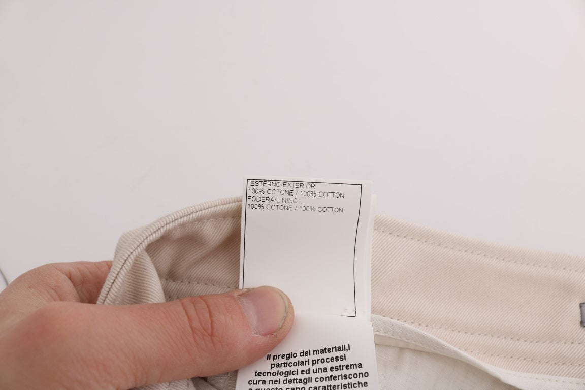 Jean Ermanno Scervino blanc (coupe ajustée, casual chic)
