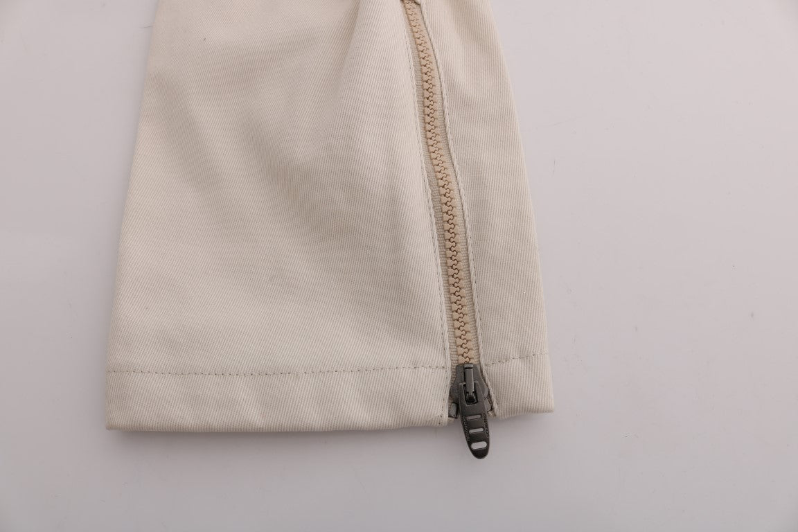Jean Ermanno Scervino blanc (coupe ajustée, casual chic)