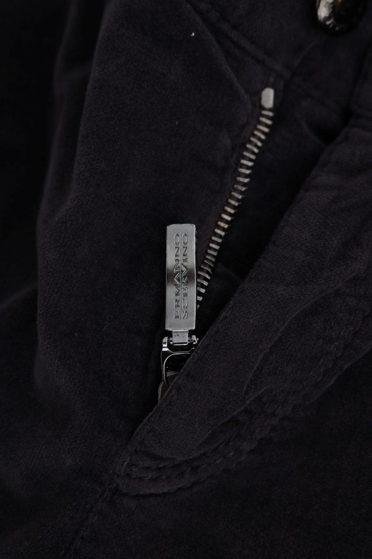 Pantalon Ermanno Scervino marron en coton (court, casual chic)