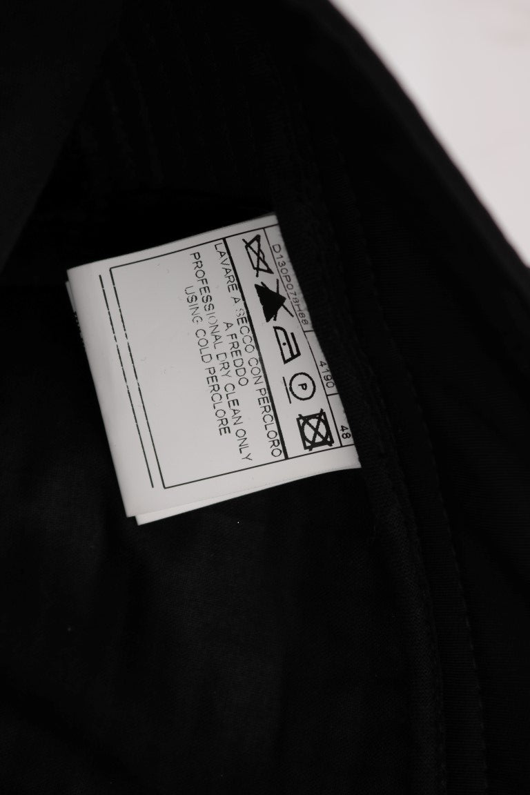 Pantalon Ermanno Scervino noir en coton (coupe ajustée, casual chic)