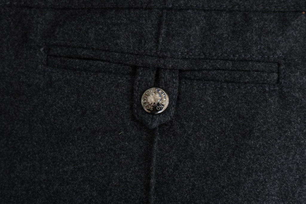 Pantalon Ermanno Scervino gris en laine (skinny, casual chic)