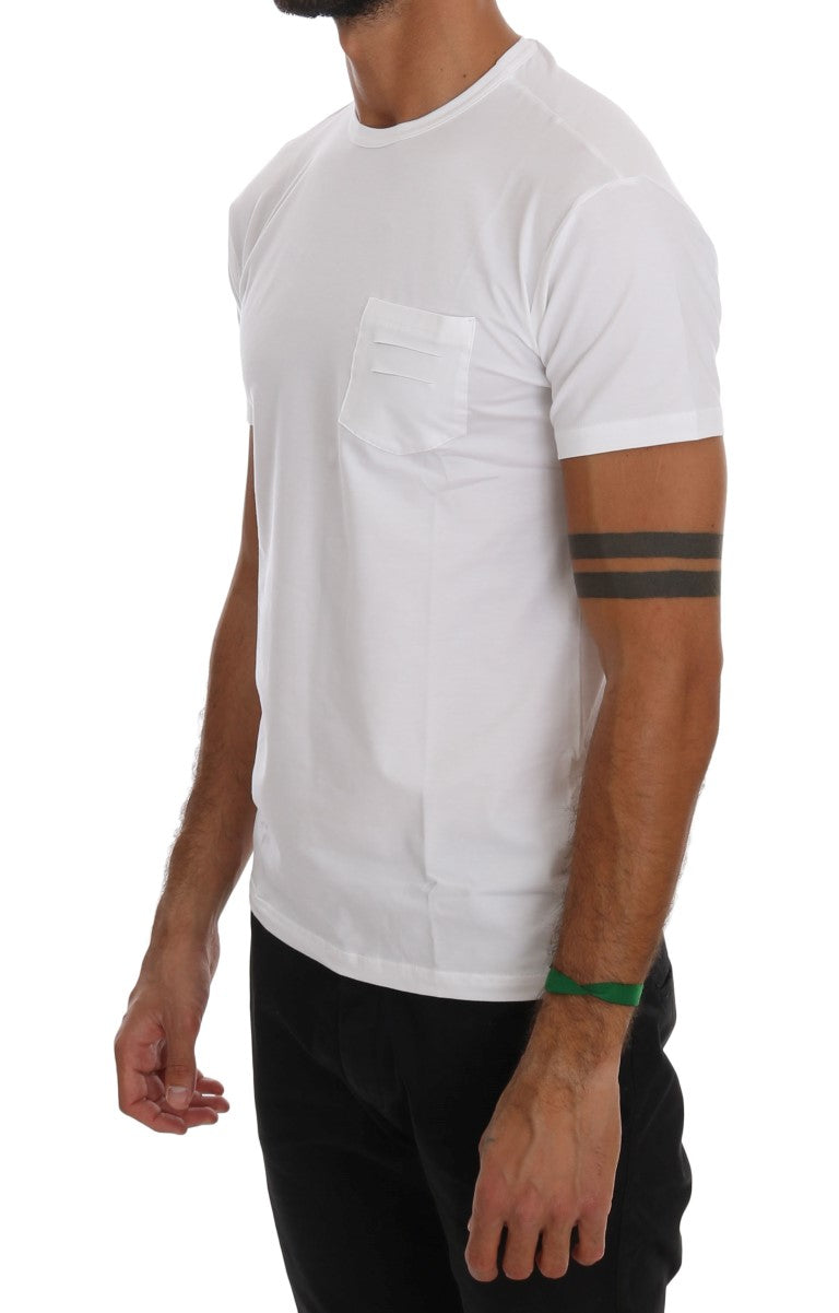 Chemise Daniele Alessandrini blanche en coton