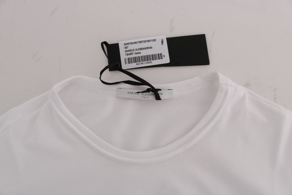Chemise Daniele Alessandrini blanche en coton