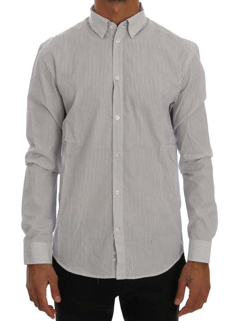 Chemise Frankie Morello blanche en coton (casual chic)