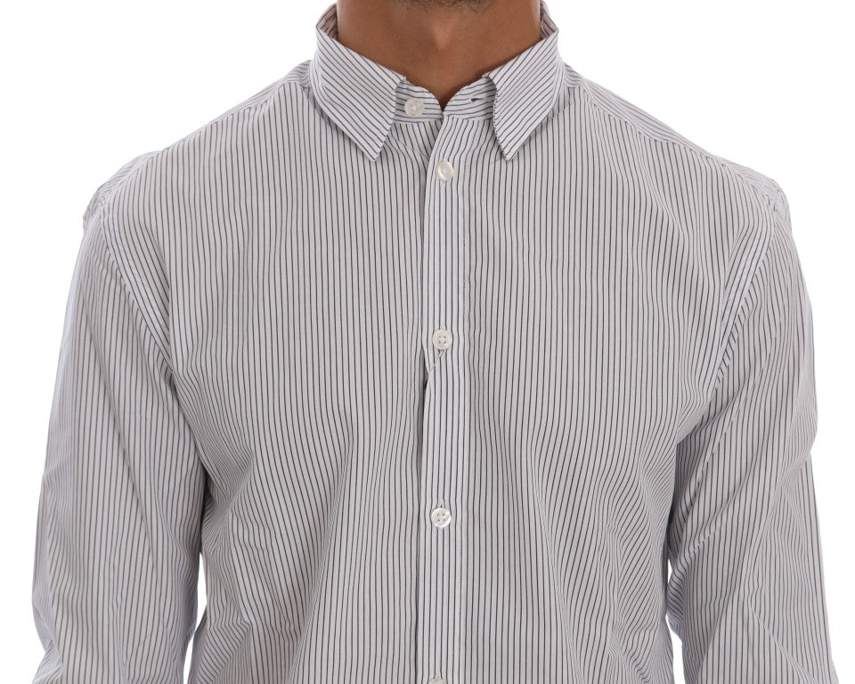 Chemise Frankie Morello blanche en coton (casual chic)