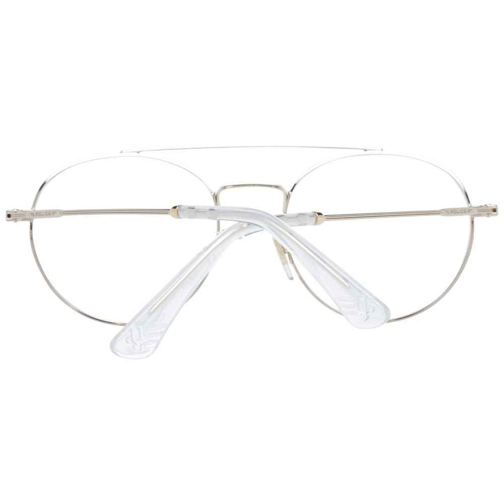 Police Red Metal & Plastic Glasses (Frames)