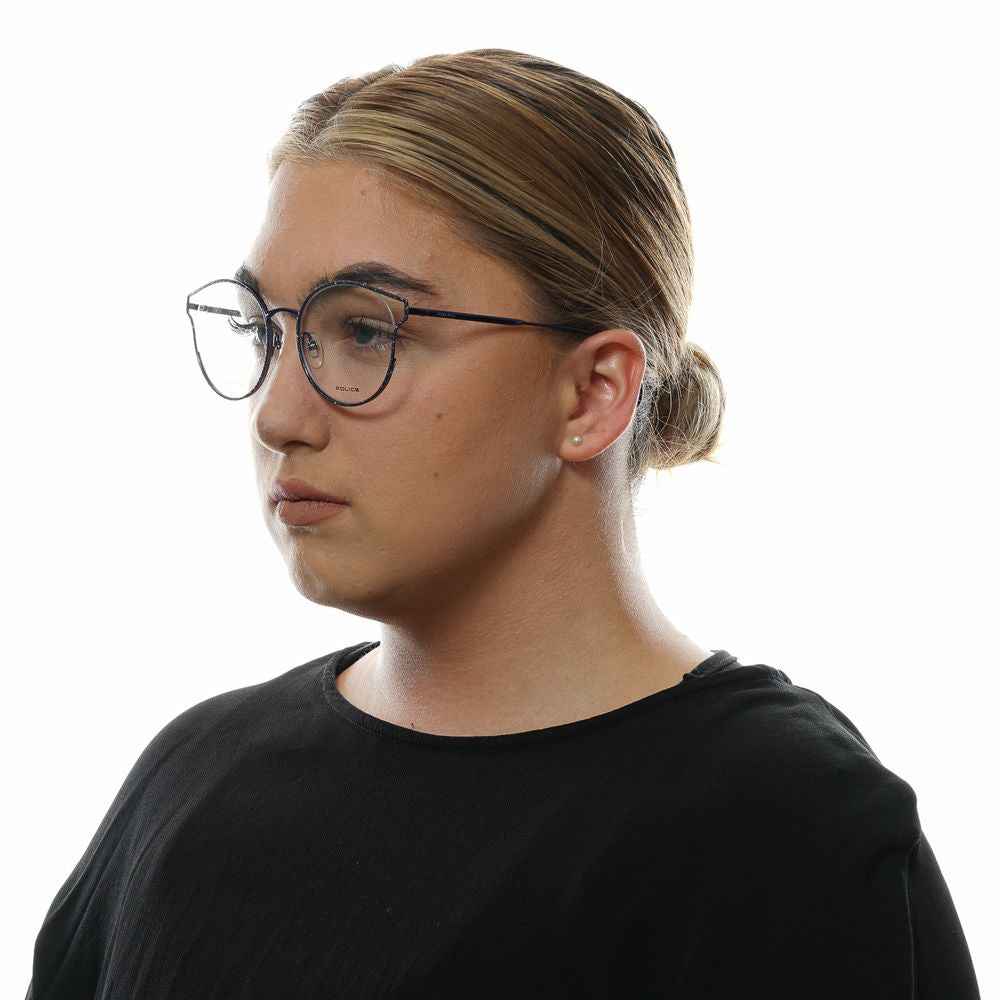 Police Blue Metal & Plastic Glasses (Frames)