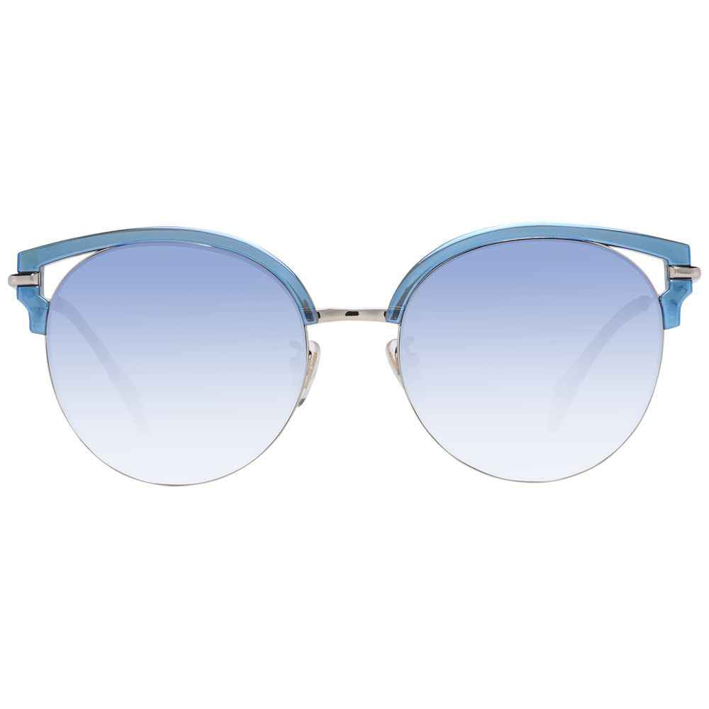 Police Blue Metal & Plastic Sunglasses