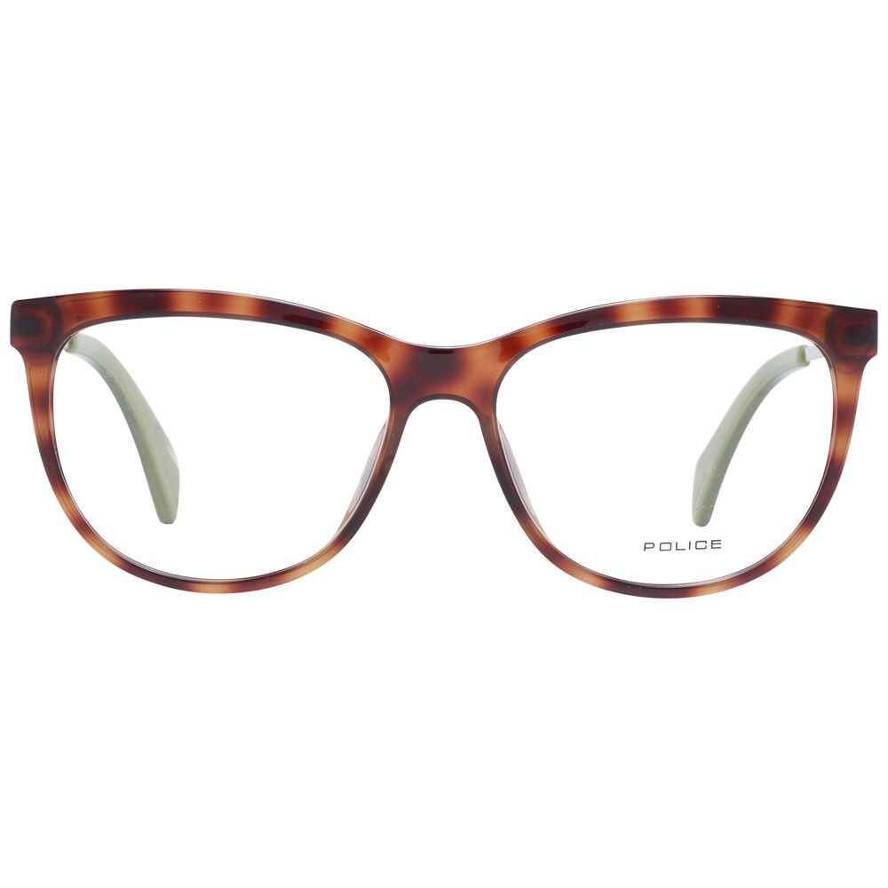Police Brown Metal & Plastic Glasses (Frames)